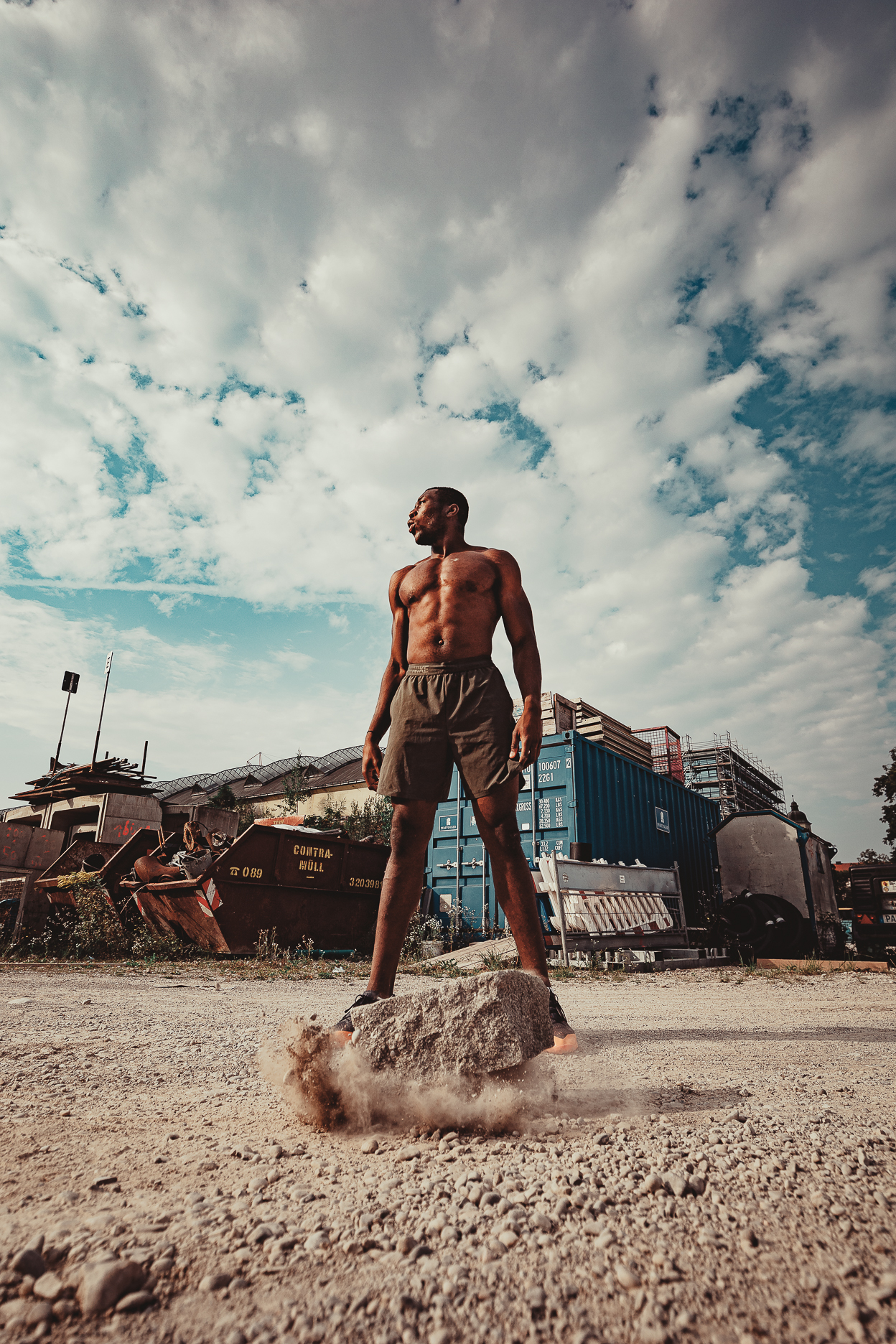 Sport Influencer Portrait von Kapaou in München.